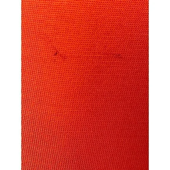 Ivy Park Orange And White Modal Crew Neck Sleeveless Tank Top Size S - Picture 9 of 12